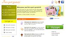 screenshot faire-part-gratuit.com