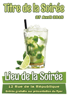 flyer Mojito