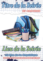 flyer Ecole