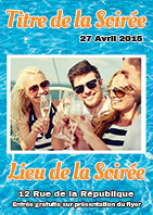 flyer Piscine