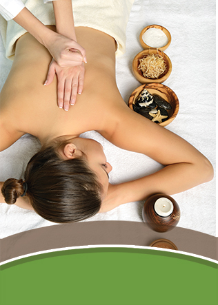 Modèle du flyer Massage 2