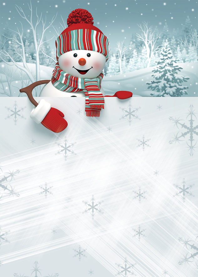 flyer Bonhomme de Neige