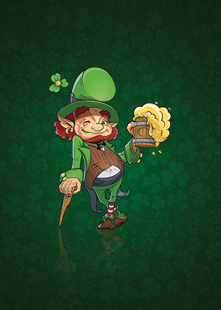 Modèle du flyer Saint Patrick